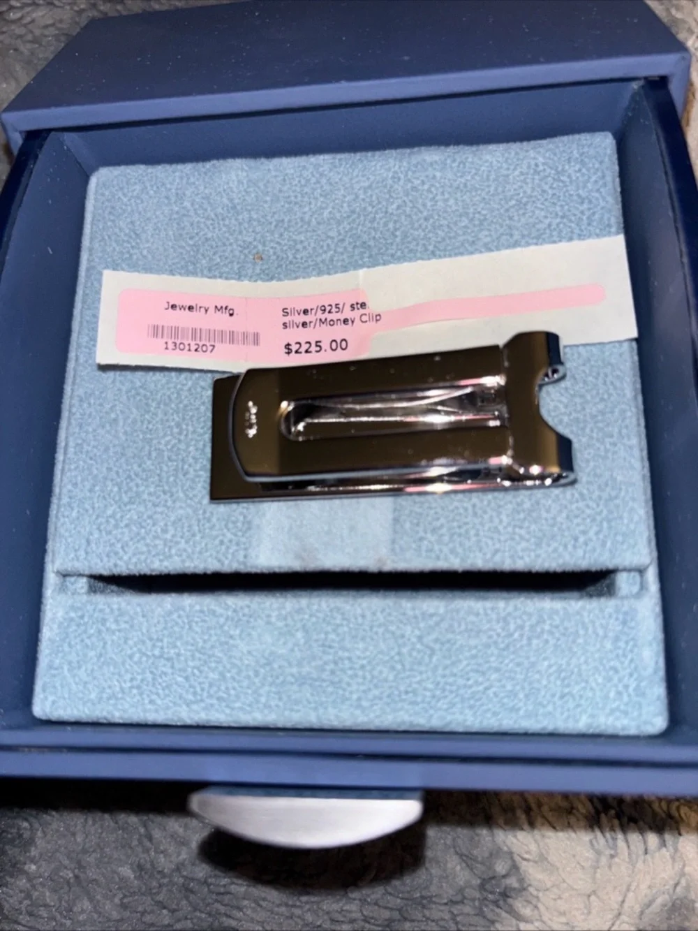 Classic Sterling Silver Money Clip - Polished Silver